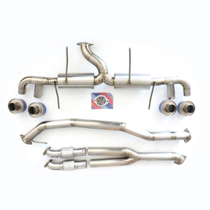 Nissan R35 gt-r 2009-2014 Sistema de escape de aleación de titanio