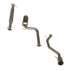 CatBack ~ 00-04 Focus 2.0L ZX3 Acero inoxidable 201 Sistema de escape pulido espejo