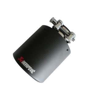 Punta de escape de fibra de carbono 304 de acero inoxidable