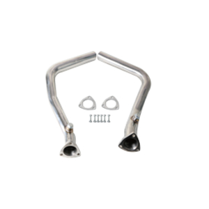 Porsche 986 Cat Pipes SS201 + Doenpipe de escape pulido espejo